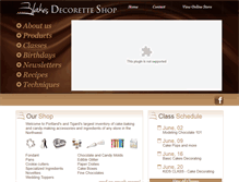Tablet Screenshot of decoretteshop.com